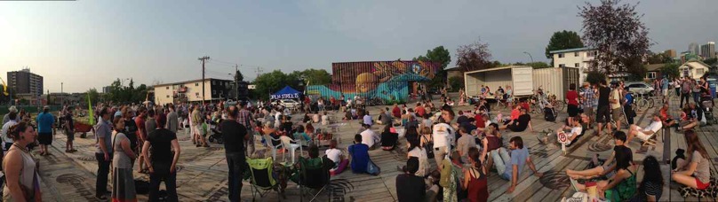 Stampede Hangover Picnic Panorama